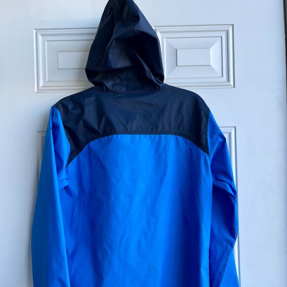 Columbia Sportwear Boys XL  Blue Zip-up Hooded Windbreaker Jacket - Picture 3 of 8